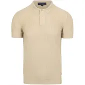 Suitable Respect Polo Structure Knit Beige
