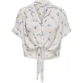 ONLY Chemisier 'ONLPAULA' bleu / bleu foncé / blanc