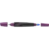Schneider Tintenroller Breeze, mit Kugelspitze, M, königsblau, schwarz-beere (1x)