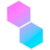 Govee Glide Hexa (2 Panels) Decorative Light Violet