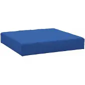 vidaXL Coussin de palette bleu 60x60x9,5 cm tissu oxford
