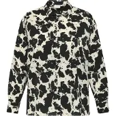 ONLY Chemisier 'COLACOW ' noir / blanc