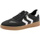 Marco Tozzi Baskets basses noir / blanc