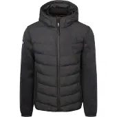 Superdry pour homme. M5012293A Veste Storm marine (M), Casuel, Polister recyclé, Durable