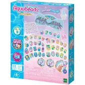 AquaBeads Mon kit de manucure - - Licorne - 40 autocollants pour ongles