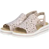 Rieker Sandales rose ancienne