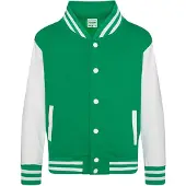 Just Hoods Kids' Varsity Jacket