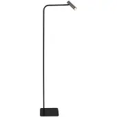Steinhauer Lampadaire - acier noir - Lumo - métal - lampe design - LED - 4607ST -