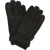 Barbour Gants Marron Cuir