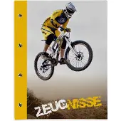 Itenga porte-revue A4 avec fermeture à vis motif Downhill