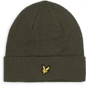 Lyle & Scott Bonnet Mix Laine Olive Vert Vert foncé