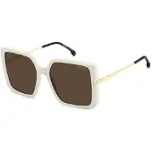 Carrera Lunettes de soleil - - 3070/S SZJ/70 - Oversize - Plastique blanc - Filtre UV400