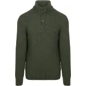 Gant Pull Col Roulé Mélange Laine Foncé Vert Vert foncé taille L