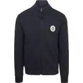 Mcgregor Cardigan Logo Marine