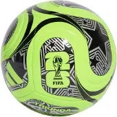 Adidas Balle 'FIFA Fussball-Weltmeisterschaft Trionda Club' pomme / noir / argent