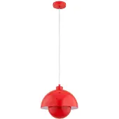Alfa Suspension KUGER rouge et blanche, 1xE27x15W, métal, dimensions : 85x27x27 cm, IP20,