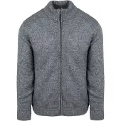 Steppin' Out Cardigan Melange Bleu Gris