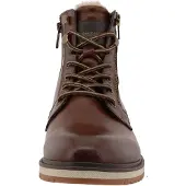 Tom Tailor Bottines à lacets chocolat