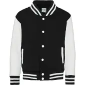 Just Hoods Kids' Varsity Jacket