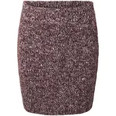 Pieces Jupe 'PCSOFTCRUSH' lie de vin