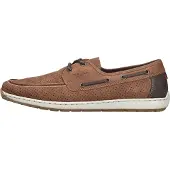 Rieker , modèle : 0881624 088. Chaussures pour hommes. Mocassins en cuir marron, style décontracté