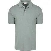Profuomo Polo Piqué Mélangé Vert
