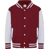 Just Hoods Kids' Varsity Jacket