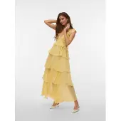 Vero Moda Robe 'VMSafina' jaune clair