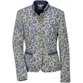 MADELEINE Blazer beige / bleu fumé