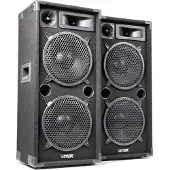 Skytec MAX210 Disco Lautsprecher 2x 10 2000w (Passif), Haut-parleur PA, Noir