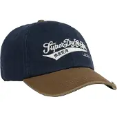Superdry Contrast Peak Baseball Cap Bleu