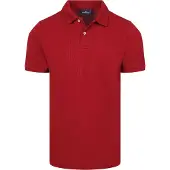 Steppin' Out Polo Piqué Bordeaux