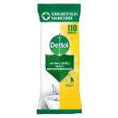Dettol Lingettes Multi-Usages Power & Fresh Éclat de Citron 110 pc(s) Lingette(S)