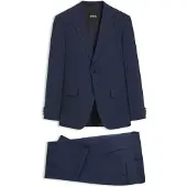 BOSS Costume Slim deux pièces en mohair stretch à carreaux