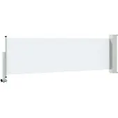 vidaXL , store de balcon, 100 x 300 cm, 100% polyester, fer, acier