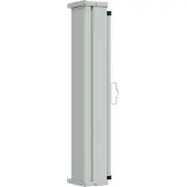 vidaXL , store de balcon, 80 x 300 cm, 100% polyester, fer, acier