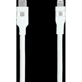 BlueBuilt USB-C vers Lightning Câble 3 m Nylon Blanc
