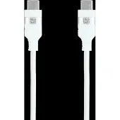 BlueBuilt Câble USB-C vers USB-C 1,5 m Magnétique Nylon Blanc