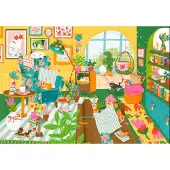 Pieces & Peace Puzzle Home is Where the Cats are - 1000 pièces