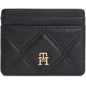 Tommy Hilfiger Étui 'Quilted Card' noir