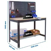 Simonwork (bancos De Trabajo) Établi Bt2 1445x1510x610 Mm