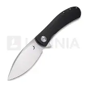 Trollsky Knives Couteau pliant Mandu XL14C28N, Black G-10, Satin