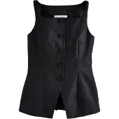 Next Gilet de costume noir