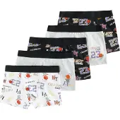 Cool Club Sous-vêtements gris chiné / rouge / noir / blanc