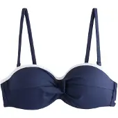 Mint Velvet Hauts de bikini bleu marine / blanc