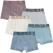 Next Sous-vêtements turquoise / bleu-gris / gris clair / mauve / blanc cassé