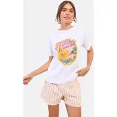 Friends Like These Shorty jaune / poudre / blanc / blanc cassé