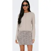 ONLY Cardigan 'ONLLoyal' beige chiné