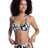 Roxy Essentials Pt Molded Fixed Triangle Bikini Top Noir XS Femme