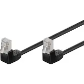 Goobay Câble F/UTP Cat 5e coudé -